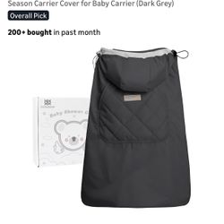 Baby carrier cover