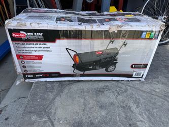 New Dyna-Glo Delux professional grade portable force Air heater asking $200
