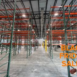 Pallet Racks Beams Uprights Wire Decks Black Friday Sale Forklift 
