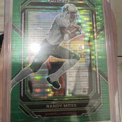 2023 Prizm Randy Moss Green Pulsar  24/25