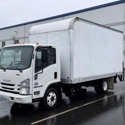 2016 ISUZU NPR 5.2L Diesel 16FT Box Truck!