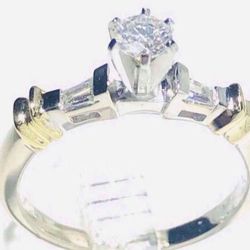 Diamond Ring Engagement NEW  NATURAL DIAMONDS 💎 ❤️ LIQUIDATION SALE ❤️ -70% Appraised by GEMOLOGICAL INSTITUTE OF NEW YORK 