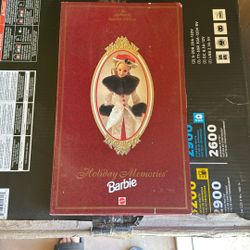 Holiday Memories Barbie In New Condition 