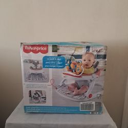 Peek A Boo Fox Deluxe Sit-Me-Up Floor Seat With Toy Tray