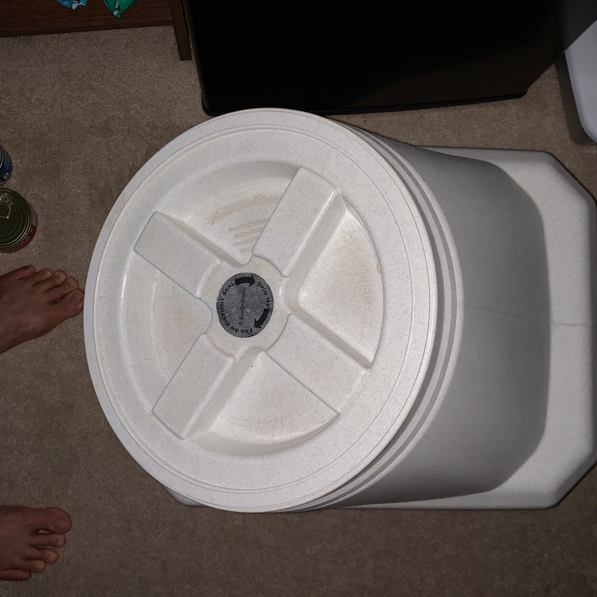 Like New Pet Food Container