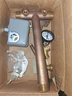 Harvard Brass Well Pump Pressure Tank Assembly Kit
