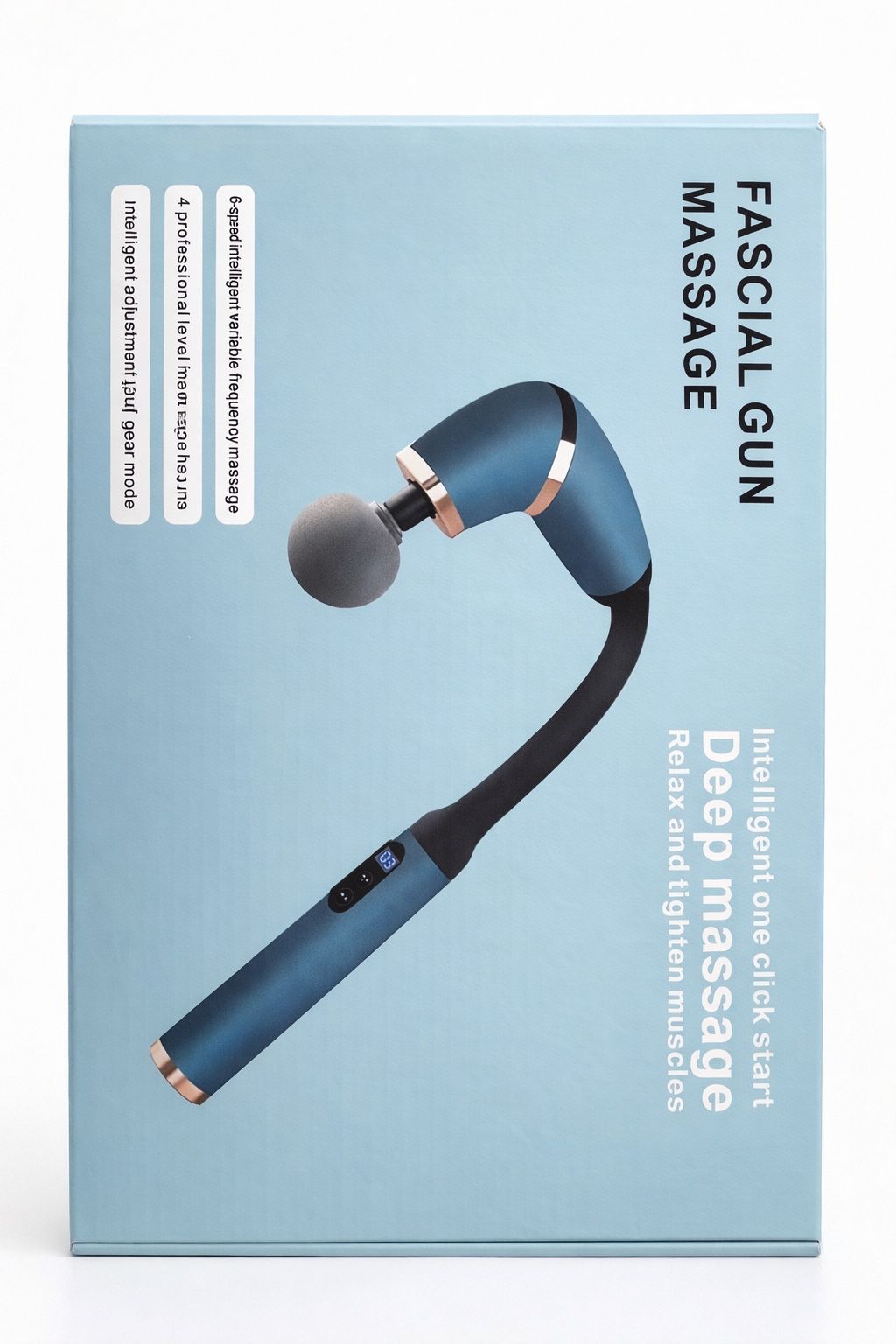 New Facial Massage Gun – 6 Speeds, Rechargeable