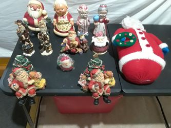 Mr an Mrs Santa Claus lot