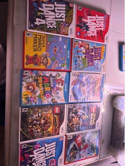 Wii/Wii U games (check description for details)