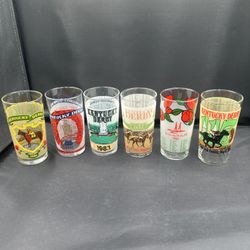 Vintage Official Kentucky Derby Glasses