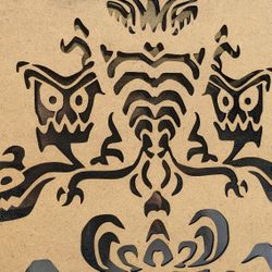 Haunted Mansion Wallpaper Stencils