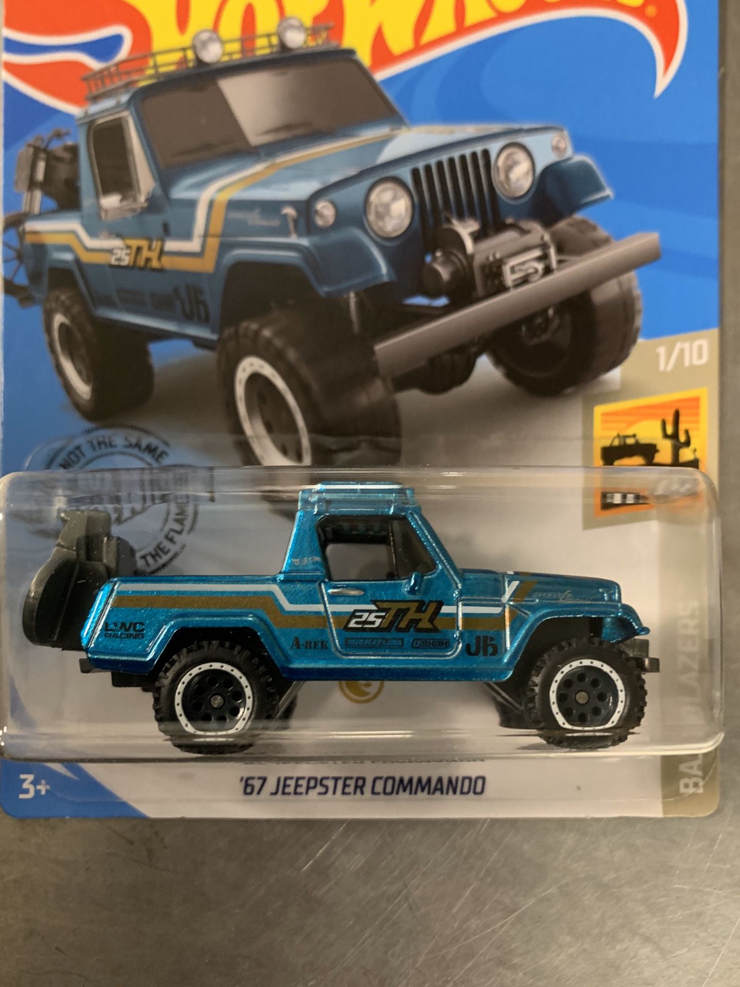 Hot wheels 67 Jeepster Commando Super treasure hunt