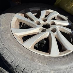 205/55/R16 91H Tire And Rim (One)