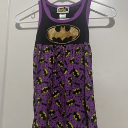 Girls Batgirl Nightgown Costume  