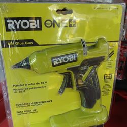 Ryobi ONE + 18V Glue Gun. Tool-Only 