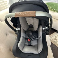 Nuna pipa car seat, travel system