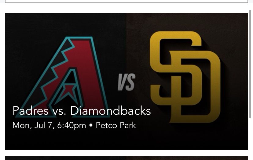 Padres Tickets