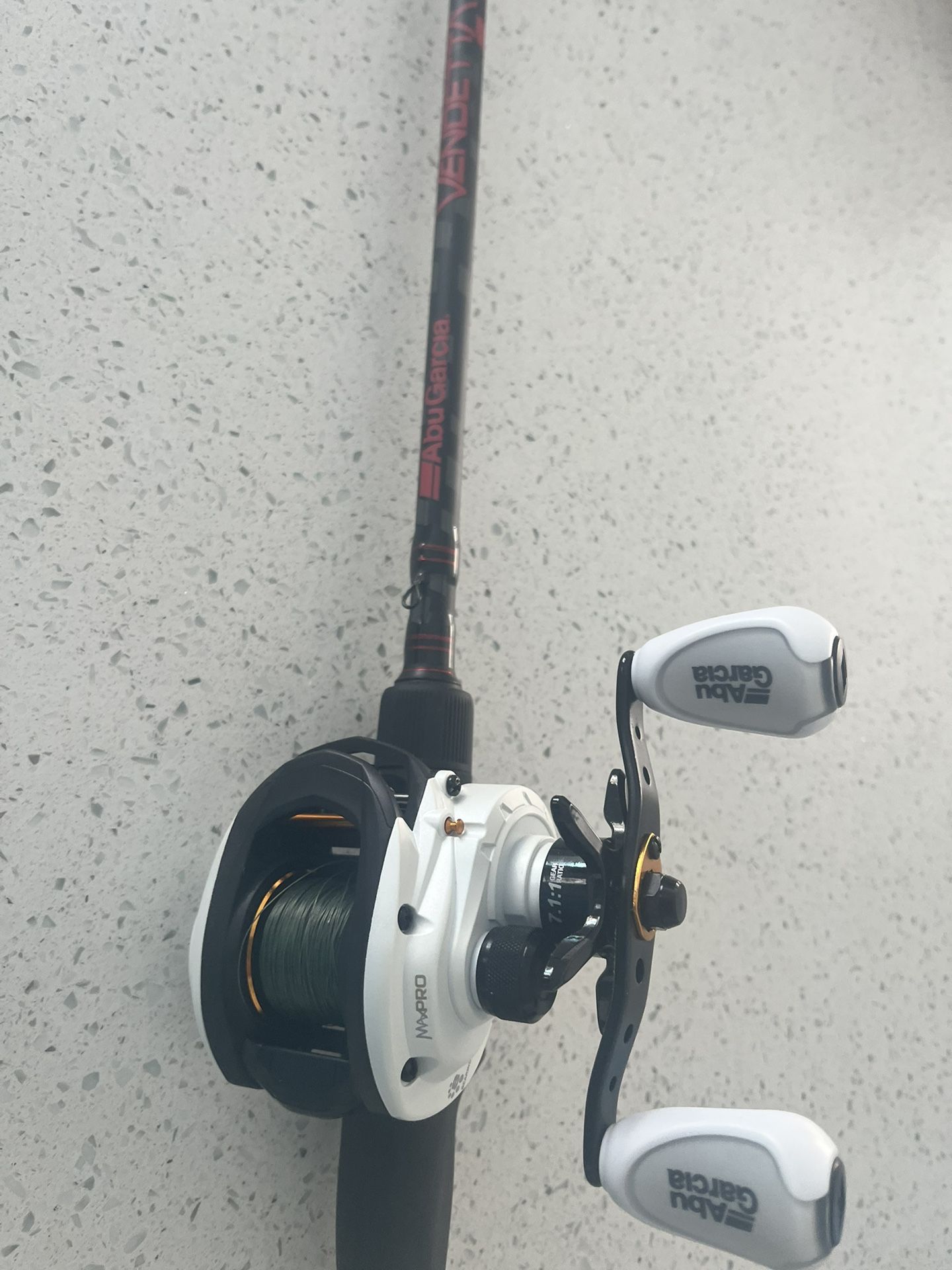 Fishing Pole And Bait cast Reel