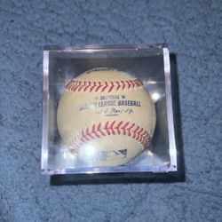 Padres Game Ball