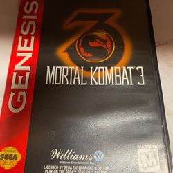 Mortal Kombat 3 Sega Game 