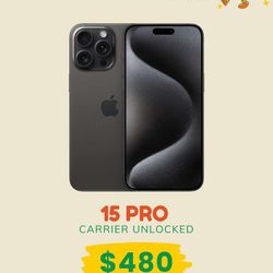 iPhone 15 Pro Carrier Unlocked 