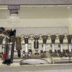 Very Rare Bernina Riccar 1241 Sewing Repair Kit In Original Box