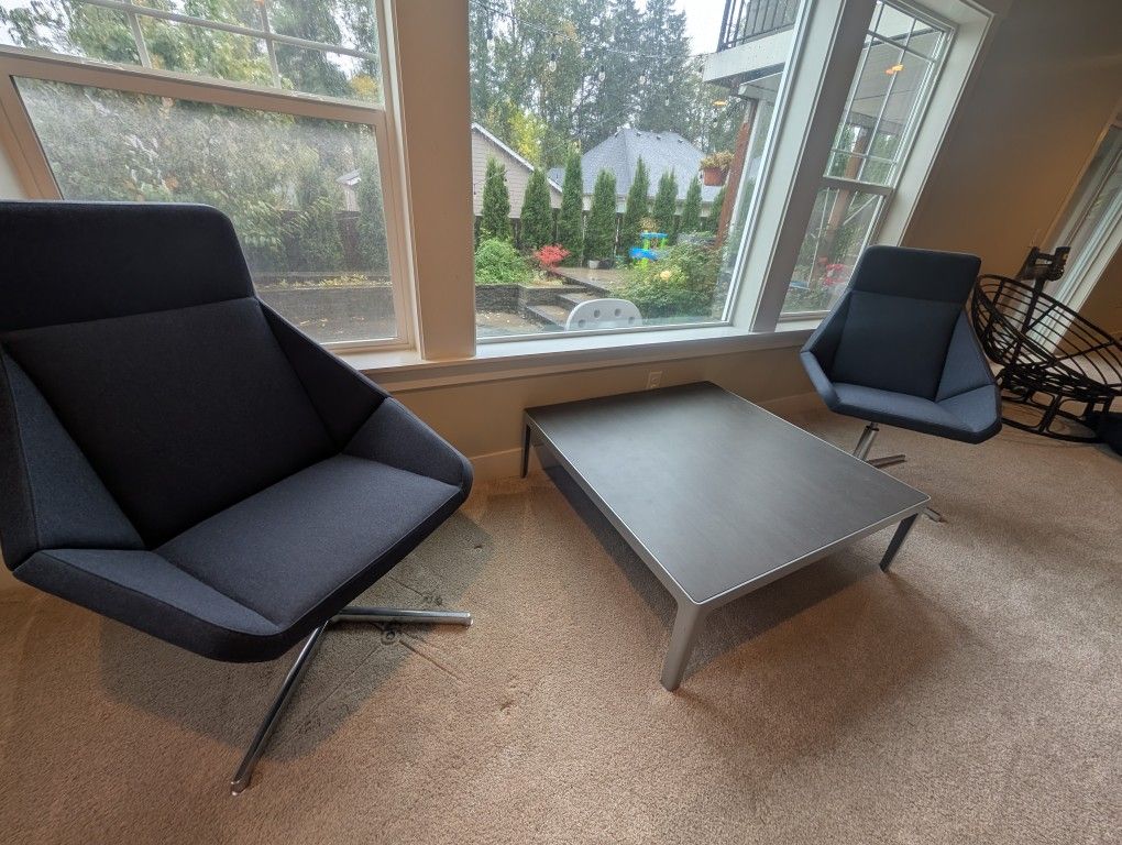 Lounge Chairs And Table