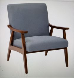 2 New  (In boxes)Wayfair Dark  Grey Armchairs