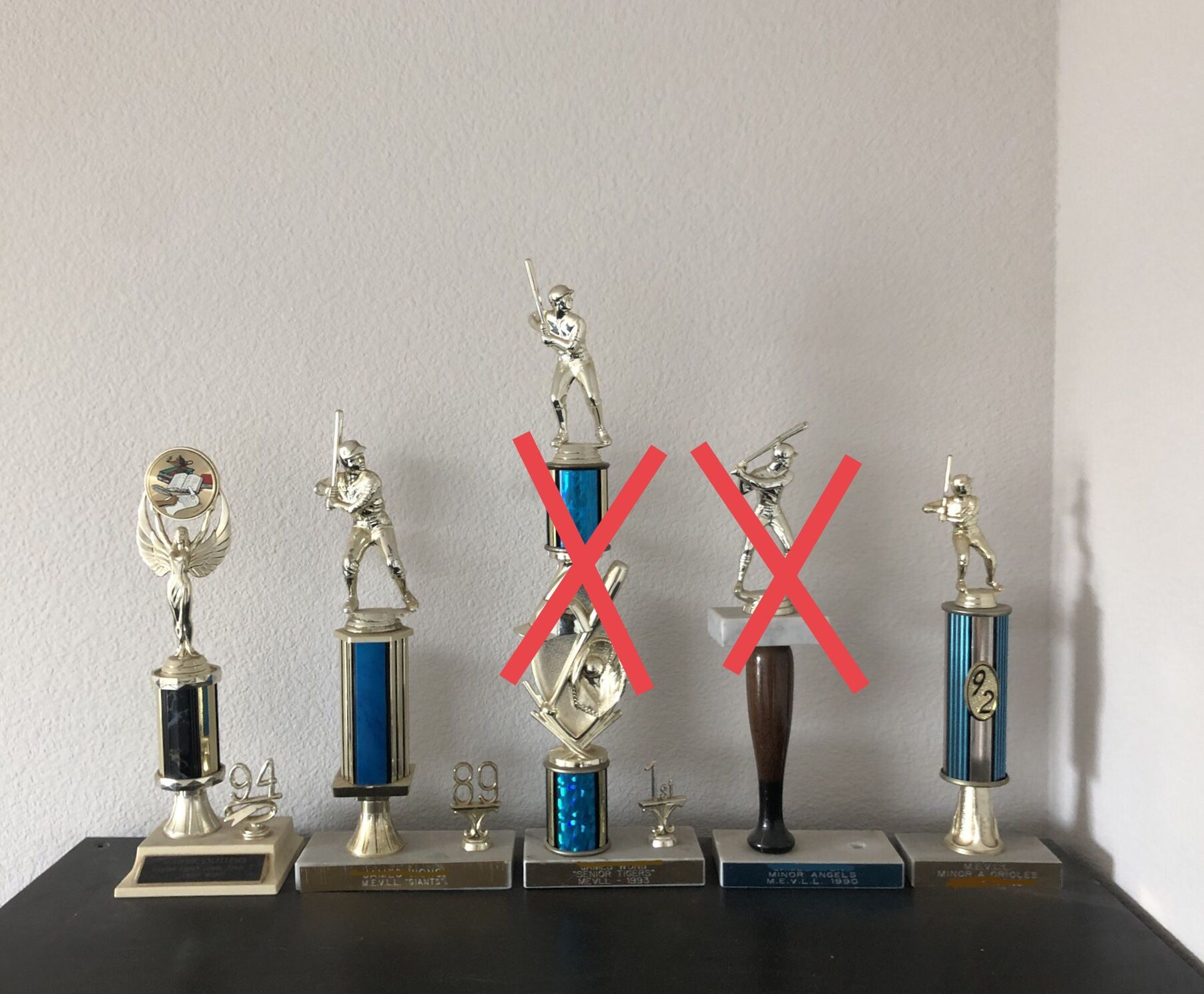 Used trophies $5 Each