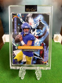 2025 Wild Card Joker Matthew Stafford 1/1