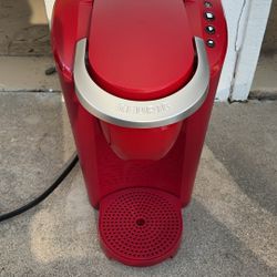 Red Keurig Coffee Maker