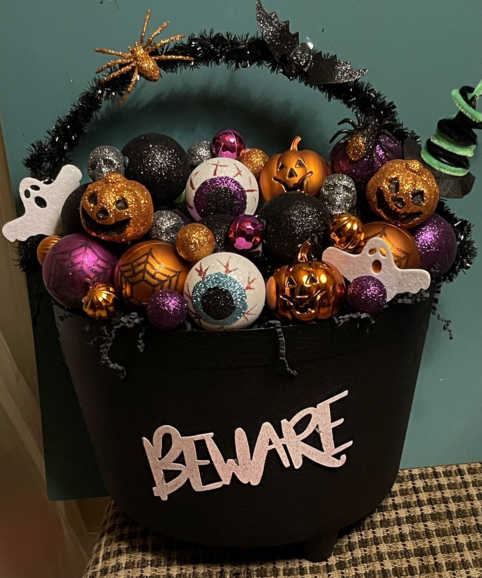 Halloween Door Wreath