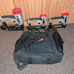 The Craftsman  pneumatic finish nailer 