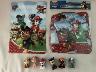paw patrol birthday set