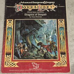 Dungeons & Dragons D&D "Dragons of Despair" (1st Ed., 1984) TSR#9130