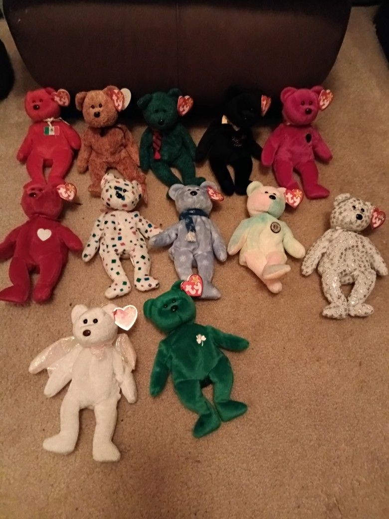 TY Beanie Baby Bear Collection