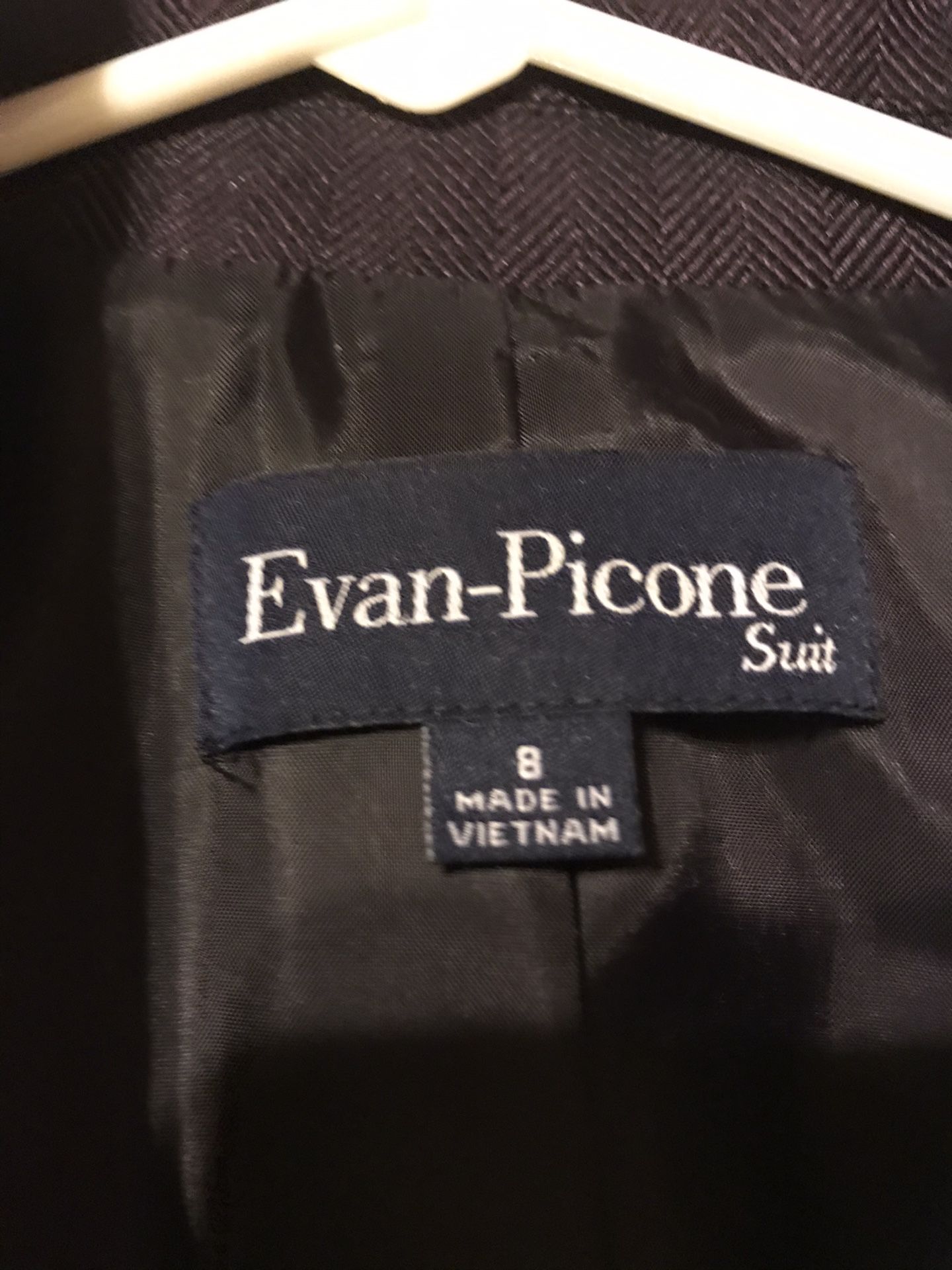 Purple Evan-Picone Suit Size 8