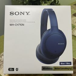 Sony Headphones CH710N,Blue ...
