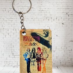 Led Zeppelin Poster Keychain 