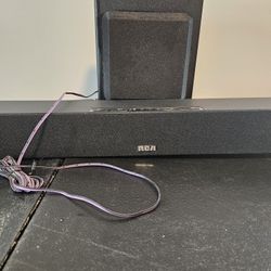 RGA Soundbar and Subwoofer 