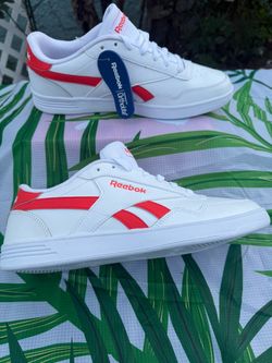 Reebok Low-Top Sneakers White Red