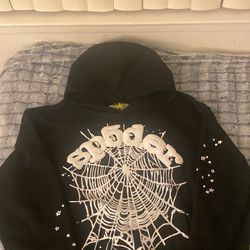 Black OG Sp5der Hoodie