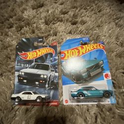 Lot Of (2) 1:64 JDM cars