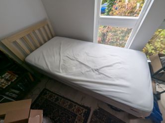 Full XL Bed frame and mattress