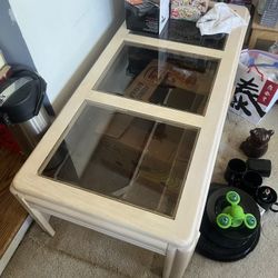 Coffee Table And Two End Tables. 