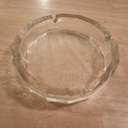 Large Glass Ashtray