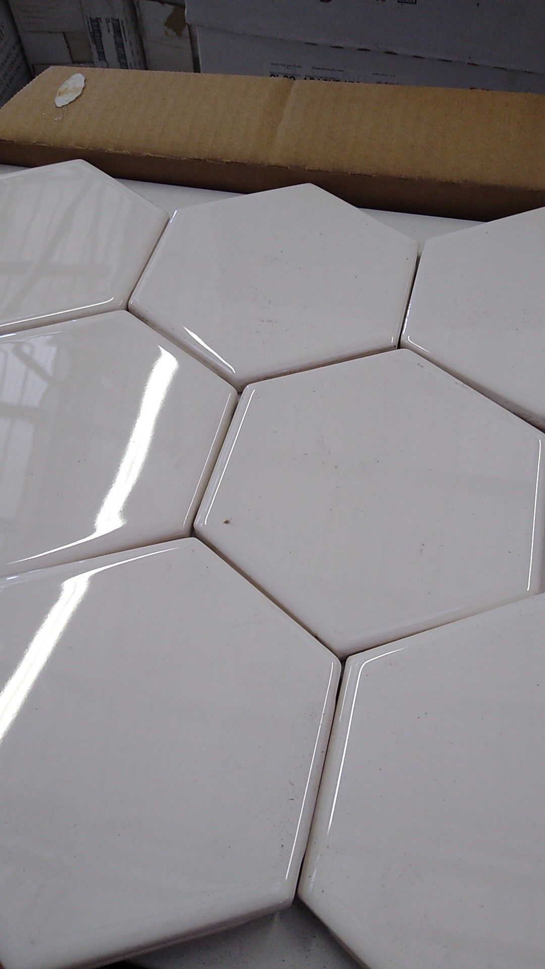 HEXAGON Ceramic Wall Tile!