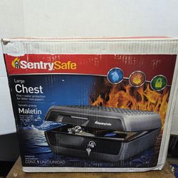 Sentry Safe Large Chest with keys Brand new (Price Is Firm)