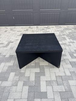 Black Coffee Table