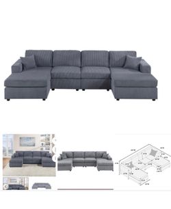 Sectional set 60”x120”x60”